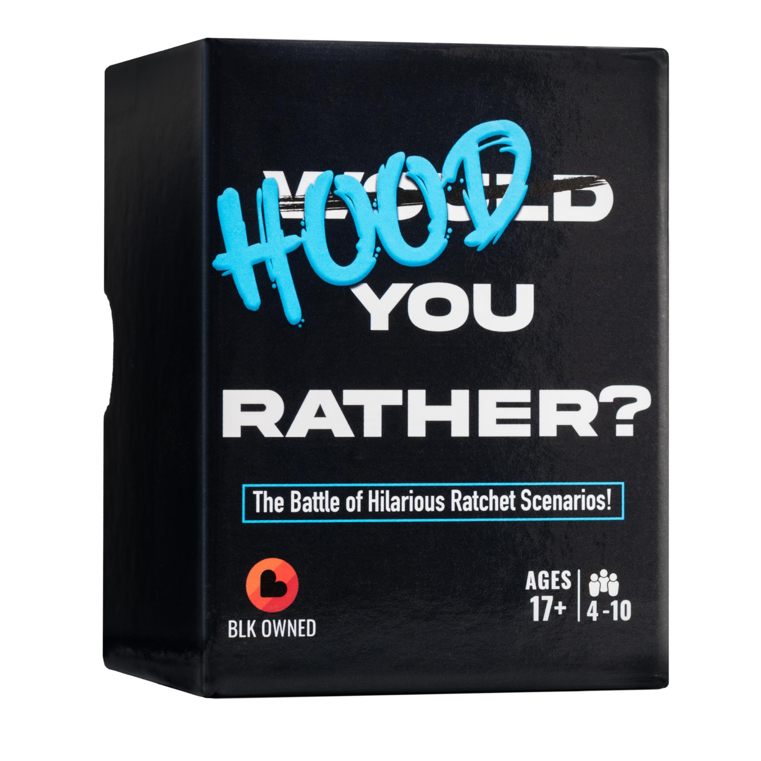Doin' The Most - Hood You Rather: Urban Black Culture Party. Games for Adults with an Unforgettable Hood Spin on Fun Card Game for Game Night. 200 Mind-Blowing Cards. Ages 17+