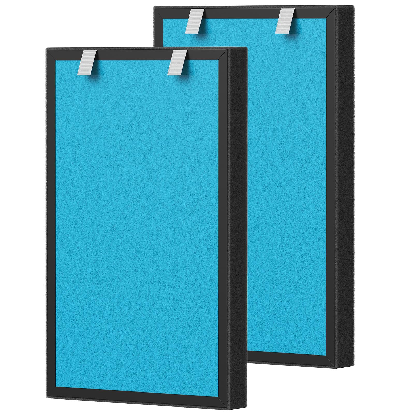 P200+PHZF-21 Filter Compatible with Brondell Horizon O2+ Air Purifier P200, 4 Stage Filtration with Granulated Carbon, 2 Pack