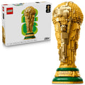LEGO Editions FIFA World Cup Official Trophy Building Set - Kit for Display in Bedroom, Home Office, Book Shelf - Soccer Fans Collectible - W/World Cup 2026 Minifigure - Gift for Father's Day - 43020
