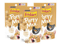 Purina Friskies Party Mix Cat Treats, Gravy-Licious Crunch with Chicken & Gravy Flavors, Crunchy Treats for Cats, 2.1 Ounce Resealable Pouch (Pack of 3)