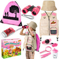 YOPINSAND Kids Explorer Kit & Bug Catcher Kit, Camping Gear for Kids, Outdoor Exploration Set with Vest & Hat, Backpack, Ideal Outdoor Camping Adventure Toys for Boys Girls