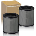 2 PACK 50 Replacement Filter Compatible with Coway Airmega 50 Air Purifier, 3-in-1 True HEPA High-Efficiency Activated Carbon Filter for Home Large Room, AP-0425C