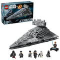 LEGO Star Wars Imperial Star Destroyer Building Toy - Build & Display Set for Boys & Girls, Ages 10+ - Gift for Birthdays - Star Wars Darth Vader & 6 Minifigure Toys - 75394