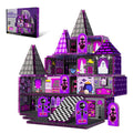 Magnetic Tiles 52PCS, Magnetic Building Blocks STEM Montessori Toys, Preschool Classroom Must Haves, Toddler Sensory Educational Toys for Kids Ages 3-12, Christmas Birthday Gift for Boys Girls(PURPLE)