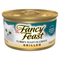 Purina Fancy Feast Grilled Wet Cat Food Turkey Feast in Wet Cat Food Gravy - (Pack of 24) 3 oz. Cans