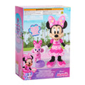 Disney Jr. Minnie Mouse Pet Fun Doll – 10-Inch Poseable Minnie Doll with Lights & Sounds, Accessories, Pink Poodle Toy, Kids Gift for Ages 3 and Up by Just Play, Kids Toys for Ages 3 Up by Just Play