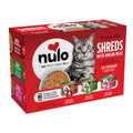 Nulo Real Shreds with Organ Meat Wet Canned Cat Food, Variety Flavors, 2.8 Ounce, 12 Cans