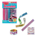 Melissa & Doug Design-Your-Own Bracelets with 100+ Sparkle Gem & Glitter Stickers, Kids Snap Bracelets, Stickers & Jewelry Crafts, Preschool Toys for Girls & Boys Ages 4+