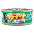 Purina Friskies Indoor Cat Food Meaty Bits Saucy Seafood Bake With Garden Greens in Sauce - (Pack of 24) 5.5 oz. Cans