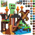 Magnetic Blocks Toys for Kids, 100 PCS Building Blocks Cubes, Stacking Magnetic Tiles Toys for Kids Toddlers Boys Girls Ages 3 4 5 6 7 8-12 Birthday Gifts Party Supplies (Underworld)