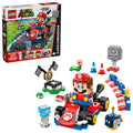 LEGO Super Mario: Mario Kart – Interactive Mario & Standard Kart Building Toy - Pretend Play Racing Playset for Boys & Girls, Ages 7+ - Kids Birthday Gift Idea - 72043