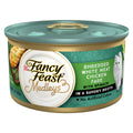 Purina Fancy Feast Wet Cat Food Medleys Shredded White Meat Chicken Fare With Spinach in Savory Cat Food Broth - (Pack of 24) 3 oz. Cans