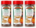 Bench & Field Holistic Natural Healthy Kitty Cat Treats | Crunchy Fish-Shaped Bites | Delicious Seafood Flavored Snack, 3-Ounce (Pack of 3 Bottles)