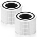 240 Filter Replacement Compatible with Puroair 240 Air Purifier, 3-IN-1 240 Air Filter for Puro, High-efficiency Activated Carbon, 2 Pack, White