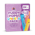 Weruva Puddy Pops, Lickable Cat Treats Variety Pack, 0.5oz Tube, Pack of 24