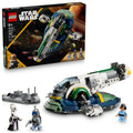 LEGO Star Wars: Attack of The Clones Jango Fett's Starship Building Toy - Pretend Play Set for Boys & Girls, Ages 9+ - Gift for Birthdays - Collectible Model Kit & Kids Room Decor - 75433