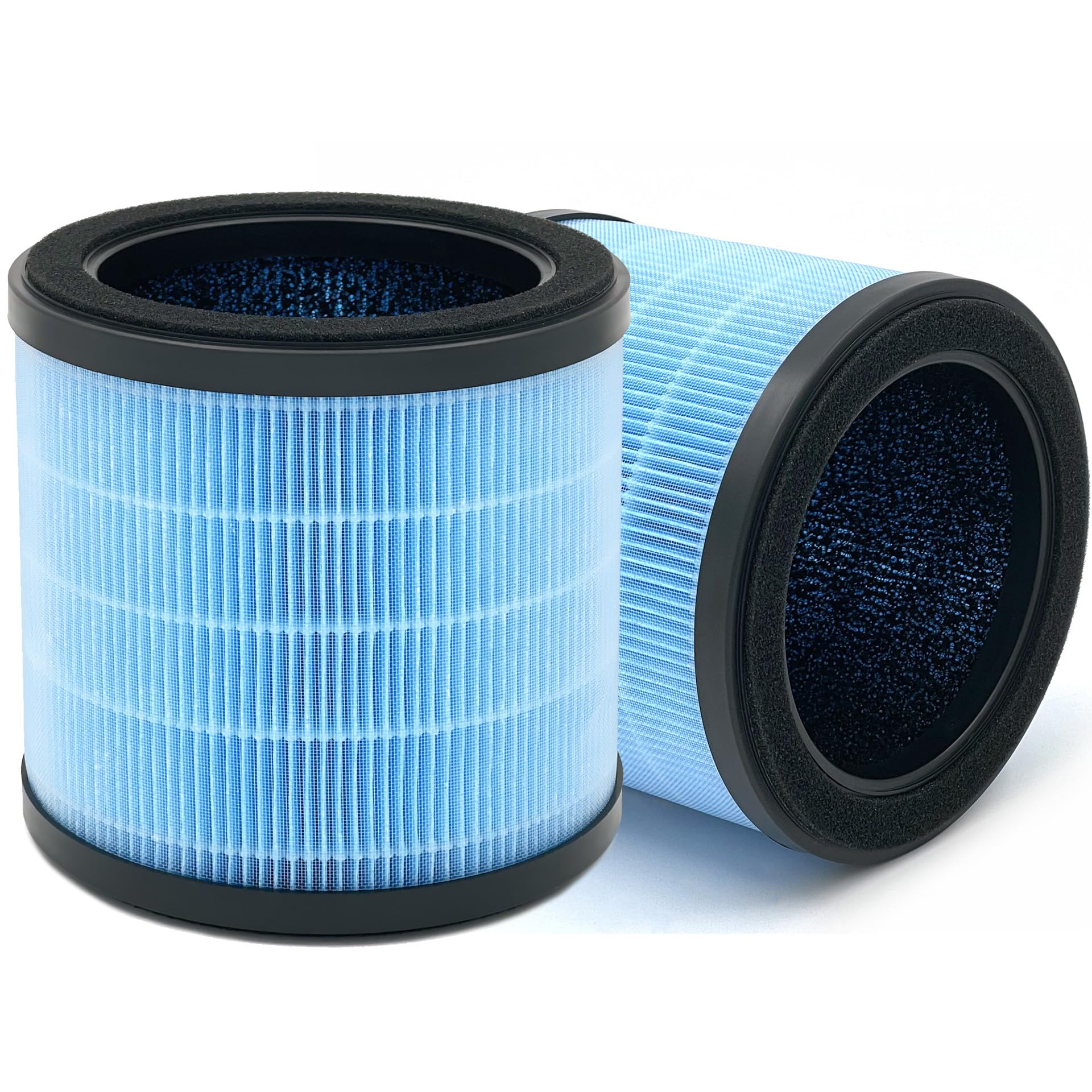 Air Purifier Replacement Filter Compatible with Aircillin AP070A / AP070B Air Purifier, 4-Stage Filtration H13 High-Efficiency Activated Carbon Filter 2-Pack