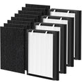 P358 Replacement Filter Compatible with HEAPETS P358 Pet Air Purifier, HEPA Air Filter for Pet Hair, Dander & Odor, Includes 8 Pre-Filters + 4 Combo HEPA & Carbon Filters