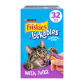 Purina Friskies Lil’ Lickables with Tuna Lickable Cat Treats - 16 oz (Pack of 32)