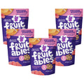 Fruitables Crunchy Cat Treats with Real Tuna & Pumpkin, Protein Packed Low Calorie Cat Snacks, Wheat Corn & Soy Free, 2.5 oz Bags, Pack of 5