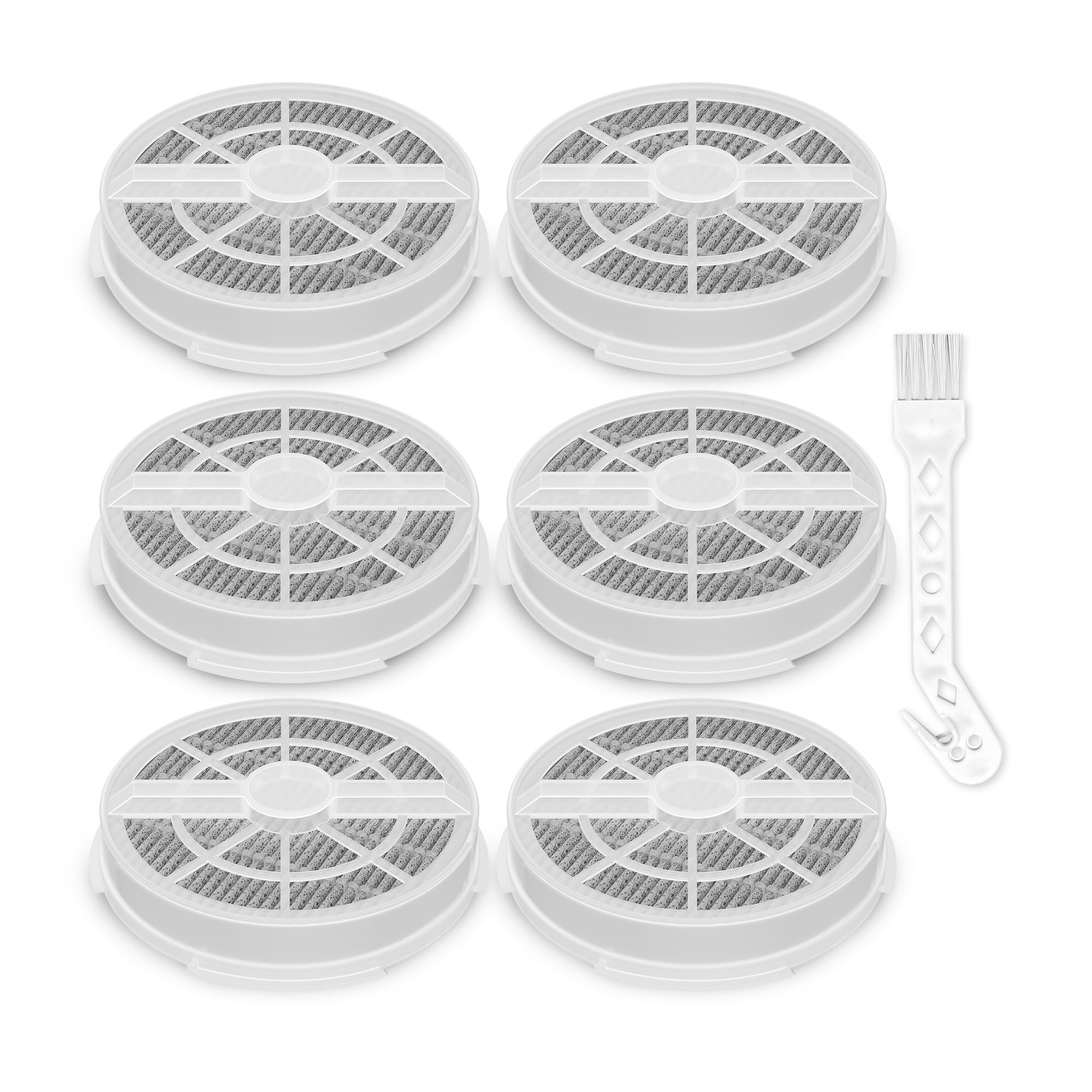 6 Pack HEPA Filter Replacement for Frida Baby Air Purifier 3 in 1,Compatible with RIGOGLIOSO GL-2103 and for SY900S,for JINPUS GL-2103,for LTLKY 900S