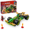 LEGO NINJAGO Lloyd's Pull-Back Race Car Toy - Building Toy for Pretend Play for Boys and Girls, Ages 7+ - Toy Car for Kids with 2 Minifigures - Gift Idea for Birthdays - 71828