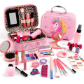 For Ideahome Washable Kids Makeup Girl Toys - Real Make Up Set for Toddler Little Girls Princess, Christmas Birthday Gift for Girls 4-12 Year Old