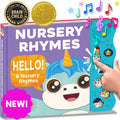 Astro Learns English Nursery Rhymes — Musical Toys & Interactive Sound Board Books for Toddlers 1-3, Singing & Nursery Rhymes for Babies, Educational Talking Musical Toy, Sing Along Songs