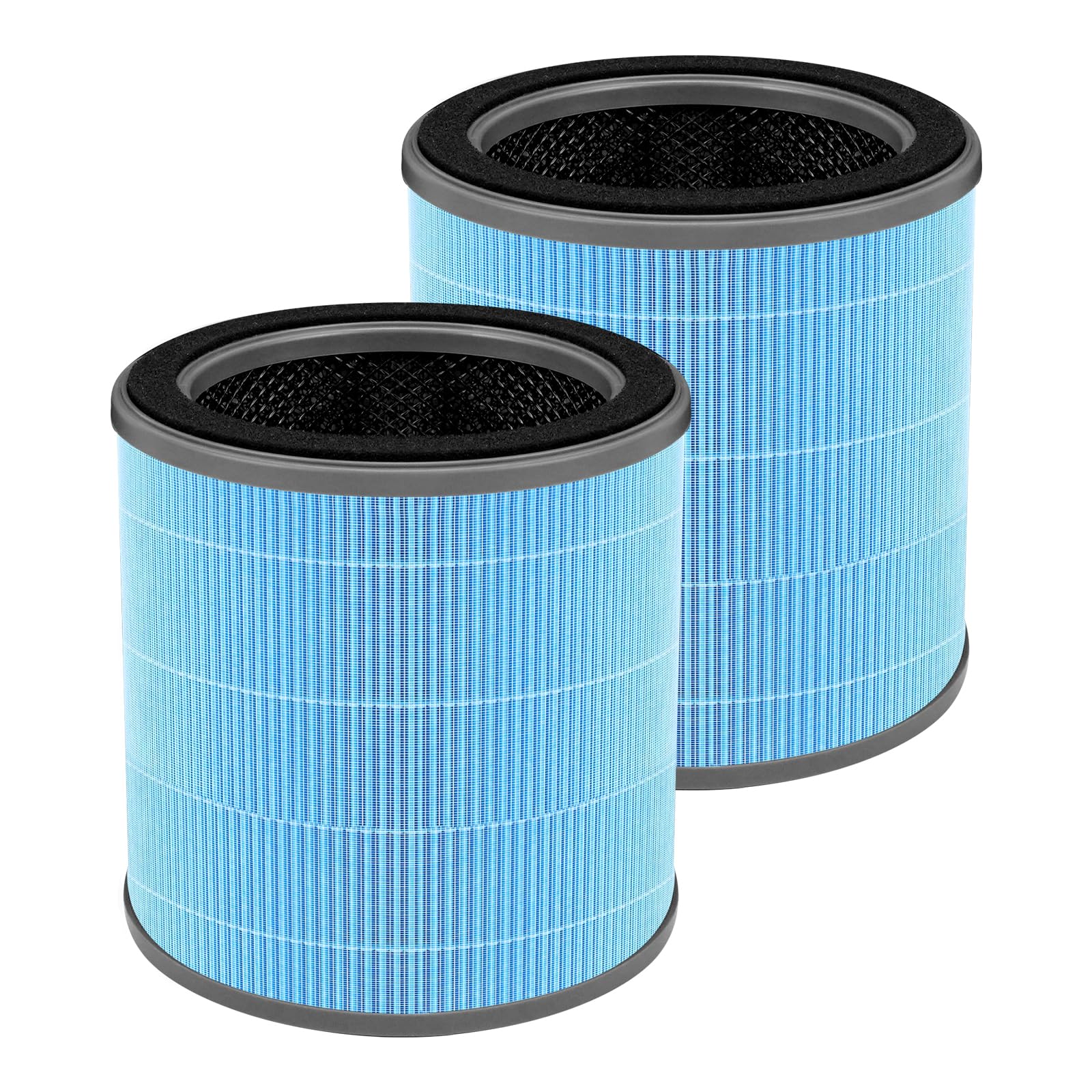 AP070B Replacement Filter Compatible with Aircillin AP070A and AP070B Air Purifier, 4-in-1 High-Efficiency True Filter with Activated Carbon, 2 Pack