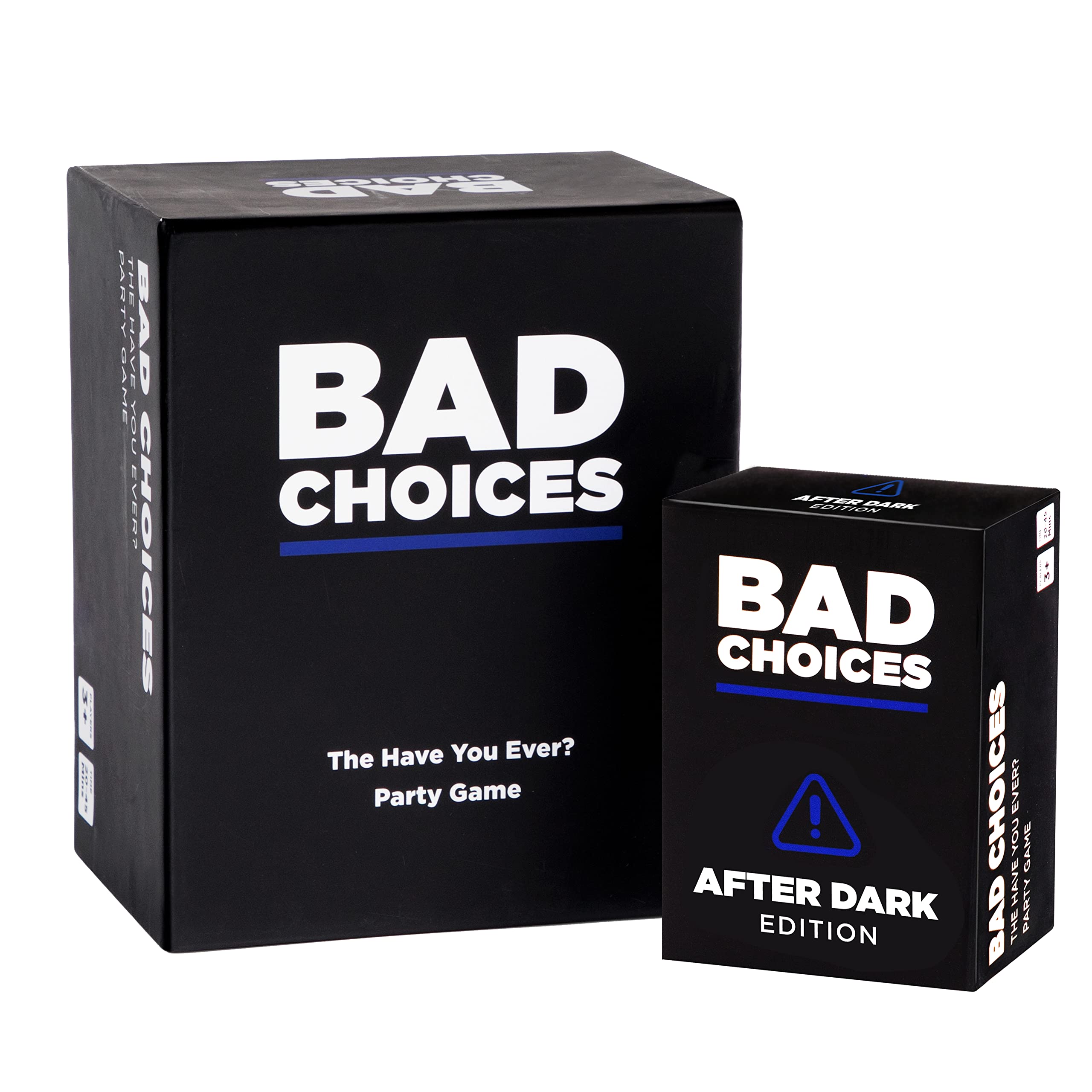 BAD CHOICES Party Game + After Dark Set – Hilarious Adult Card Game for Friends & Game Night | Funny Conversation & Icebreaker Board Game for Parties, Pregames, Social Gatherings & Fun Gift Ideas
