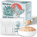 Lickable Creamy Cat Treats for Adult & Senior Cats, Premium Wet Pet Food Delectables Bisque for Cats Dogs Chicken Recipe Protein-Rich - (Pack of 10) 2.8 oz Pouches (Wet Cat Food Pack of 10)
