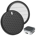 2-Pack MB-032 Replacement Filt-ers for TDBYWAE MB-032 Air Purifier, 3-IN-1 Hepa Filt-ers with Activated Carbon Particles for Pets, Smoke, 2025 Upgraded Carbon Particle Filt-er