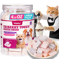 Wellix 4.23oz Natural Freeze-Dried Snacks for Dog & Cat - Triberry Yoggy Cat Yogurt Treats with Chicken Flavor & Real Fruits - Support Digestive & Immune Health Cats Food Toppers