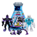 MrBeast Lab Hybrids Multi Pack, Reveal Different Hybrid Parts To Create 2 Mix & Match Action Figures, Plus Parts Of The Golden Panther Dragon, Fuse Millions Of Beast Combinations - Shark VS Polar Bear