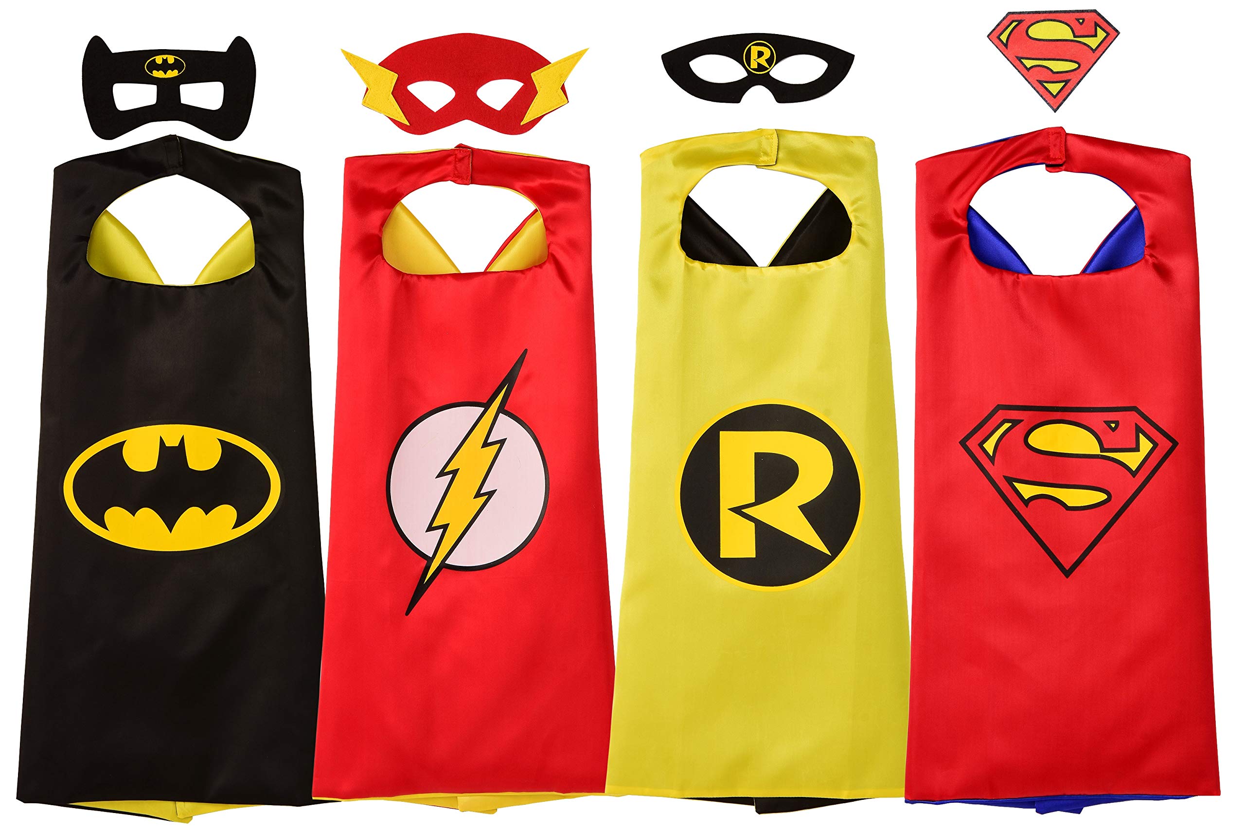 Rubies DC Comics Superheroes: Superhero Cape and Accessory Set for Kids, Boy's One Size