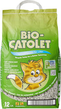 Light & Hygienic Recycled Paper Granules Cat Litter 12 Liter, Packaging May Vary