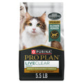 Purina Pro Plan LiveClear Cat Food Weight Management and Cat Allergen Reducer Chicken and Rice Formula - 5.5 lb. Bag