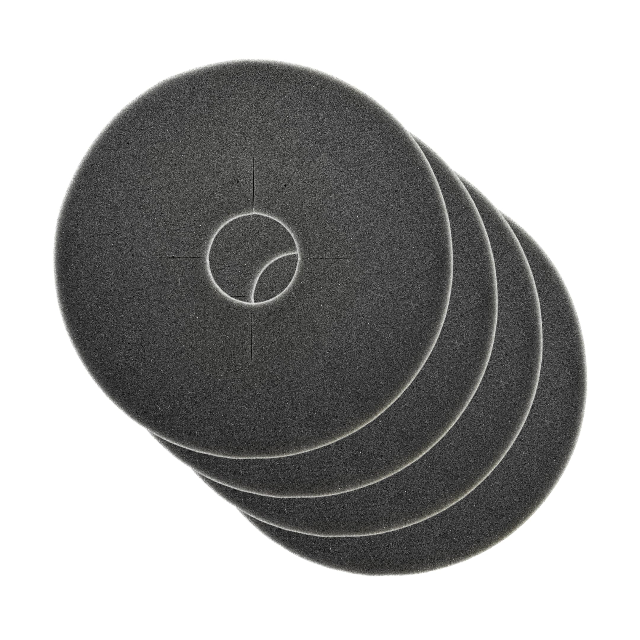 Good Pet Stuff Replacement Carbon Odor Control Filters for Hidden Litter Box Planter, Original Round Shape, Easy to Install, Odorless, Absorbs Smells, Sunlight Activated Charcoal Infused, 4 Pack