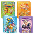 Card Games for Kids: Go Fish, Old Maid, Slap Jack, and Memory Match — 4 Decks in 1 Pack. Classic Kids Card Games for Family Game Night, Perfect for Toddlers, Kids