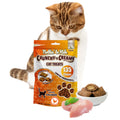 Fieldcrest Farms Nothin’ to Hide Collagen Cat Treats – Crunchy & Creamy Cat Snacks, High-Protein Treats for Healthy Skin, Coat & Joints, Chicken Flavor, 3 oz.