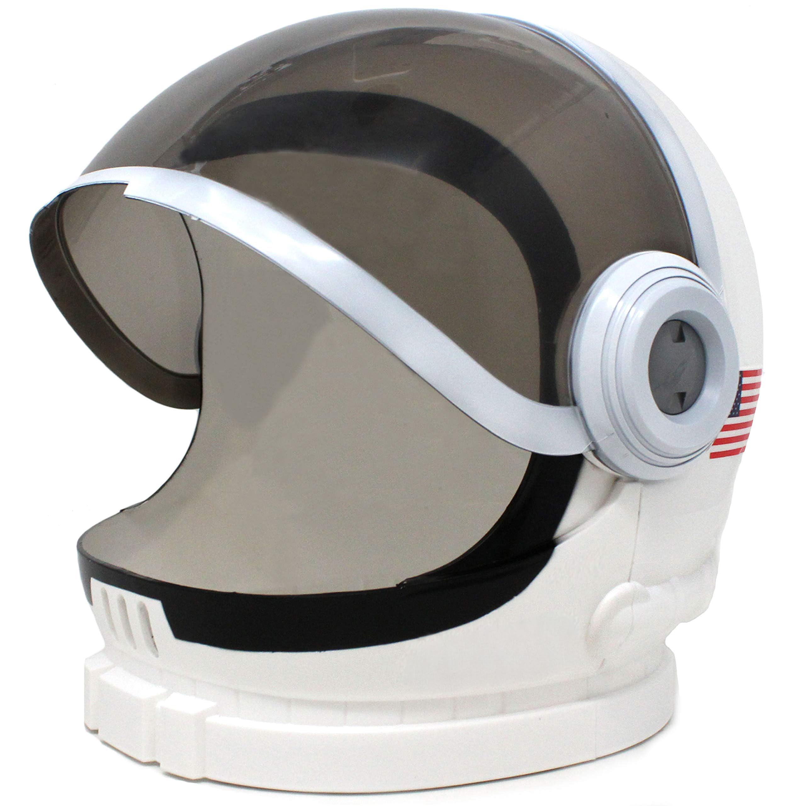 Spooktacular Creations Astronaut Helmet for Kids with Movable Visor Pretend Role Play Accessory Toy Set Halloween Costumes