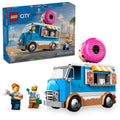 LEGO City Donut Truck Toy - Building Toy for Kids, Boys and Girls, Ages 5+ - Gift for Birthdays - Mobile Donut Stand W/ 2 Minifigures & Other Accessories - 60452