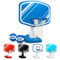 GoSports Splash Hoop PRO - Choose Your Color - Swimming Pool Basketball Game, Includes Poolside Water Basketball Hoop, 2 Balls and Pump