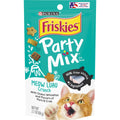 Purina Friskies Party Mix Cat Treats, Meow Luau Crunch with Ocean Whitefish, Crunchy Cat Treats Made for Adult Cats, 2.1 Ounce Resealable Pouch (Pack of 1)