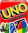 Mattel Games UNO Card Game for Kid, Adult & Family Nights & Parties, Travel & Vacations, Color Blind Accessible & Customizable Deck (Amazon Exclusive)