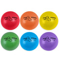 Champion Sports Rhino Skin Dodgeball Set – 6 Soft Foam Balls with Durable Coating, 6" or 7" for Gym, Playground Play