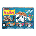 Purina Friskies Fully Load’d Wet Cat Food Variety Pack with Chicken, Salmon, or Tuna in Wet Cat Food Gravy - 5.5 Ounce (Pack of 12)