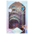 LUV HER Frozen-Themed Princess Crown & Wand Set - 8 Pack Includes 4 Tiaras & 4 Wands - Stunning ICY Blue & Silver Design - Lightweight & Comfortable - Dress-Up, Parties & Gifts - Ages 3+