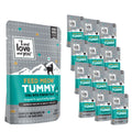 I AND LOVE AND YOU Feed Meow Tummy Wet Cat Food - Tuna + Pumpkin - Digestion Support, Grain Free, Shredded, 3oz Pack of 12