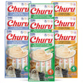 INABA Churu Lickable Purée Natural Cat Treats (Tuna and Chicken Variety Pack, 36 Tubes)